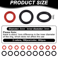 300шт 2-х цветная прокладка стрелки&nbsp;FIND-NB0005-50