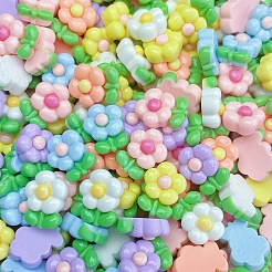 Мультяшные непрозрачные кабошоны из смолы&nbsp;X-RESI-C039-03E