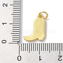 Breloques en émail en laiton plaqué rack&nbsp;X-KK-Z039-01B