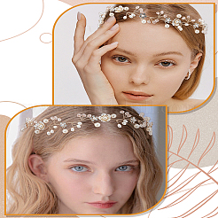 1 полиэстеровая повязка на голову&nbsp;AJEW-LP0002-21G