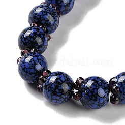 Бусы лэмпворк ручной работы&nbsp;LAMP-Q036-06B