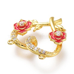 Кулоны из латуни с микропаве&nbsp;KK-J278-02G