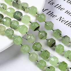 Hilos de abalorios de jade blanco natural&nbsp;G-T132-047C