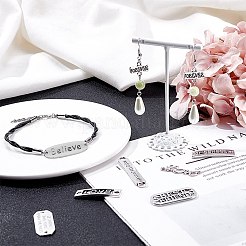 Соединители из сплава в тибетском стиле&nbsp;PALLOY-SC0003-22AS