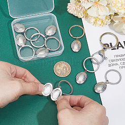 8 брелок из нержавеющей стали 304&nbsp;KEYC-HY00010