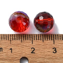 Ab цветные стеклянные бусины&nbsp;EGLA-P059-02B-AB08