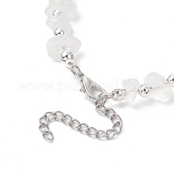 Bracciali con perline di cristallo di quarzo naturale&nbsp;BJEW-JB11819-03