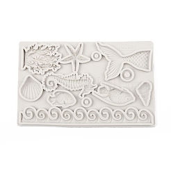 Приморские силиконовые Молды для статуй&nbsp;DIY-R078-33