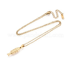 Подвески из нержавеющей стали 304&nbsp;NJEW-T018-36G