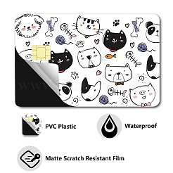 Wasserdichte Kartenaufkleber aus PVC-Kunststoff&nbsp;DIY-WH0432-055