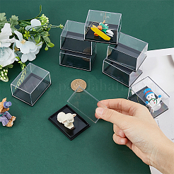 Прямоугольная коробка для бейджа&nbsp;CON-WH0099-50