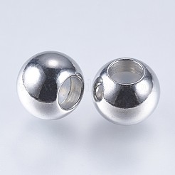 202 бусины из нержавеющей стали&nbsp;STAS-F145-04P-8mm