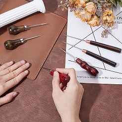 6 шт. 3 стиля шила из нержавеющей стали TOOL-GA0002-08