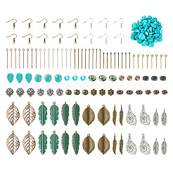 DIY-Set zur Herstellung von baumelnden Ohrringen&nbsp;DIY-SW0001-17