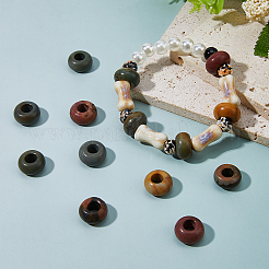 20 шт. натуральный камень пикассо/полихромная яшма европейские бусины&nbsp;G-DC0001-59