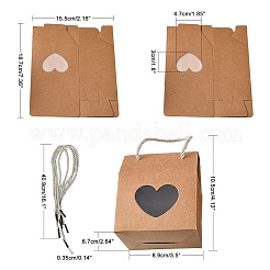 Kreative tragbare faltbare Papierbox&nbsp;CON-L018-D05