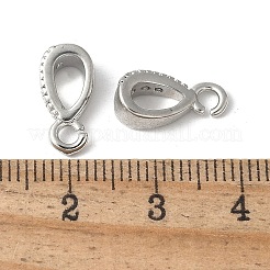 Латунные микро проложить кубического циркония подвески&nbsp;KK-D324-43P