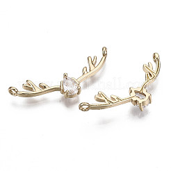 Латунные микро проложить кубического циркония подвески&nbsp;KK-R111-054
