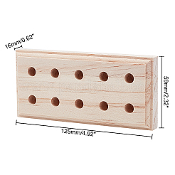 Plateau en bois&nbsp;DJEW-WH0011-23