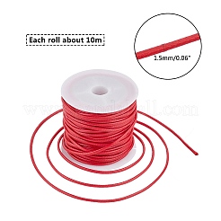 9 рулон 9 цвета вощеных полиэфирных шнуров&nbsp;YC-PH0002-24-1.5mm