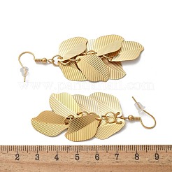 Серьги-подвески из нержавеющей стали 304&nbsp;EJEW-S253-09G