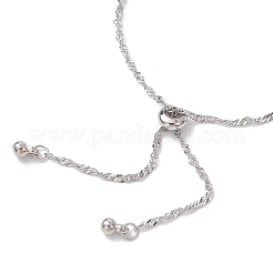 Регулируемые браслеты-слайдеры из нержавеющей стали 304&nbsp;BJEW-JB12328-01