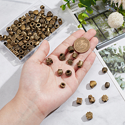 96 шт. 16 вида бусин в тибетском стиле в европейском стиле&nbsp;DIY-NB0012-43A