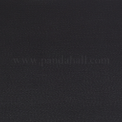 Olycraft 1pc bricolage polyester tissus, avec dos en papier, pour la reliure, noir, 430x1000mm