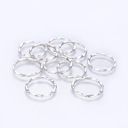 Tibetan Style Linking Rings, Lead Free, Antique Silver, 22x1.5mm, about 18.5mm inner diameter