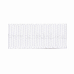 Hochdichte Polyester-Ripsbänder, Rauch weiss, 3/4 Zoll (19.1 mm), ca. 100 Yards / Rolle