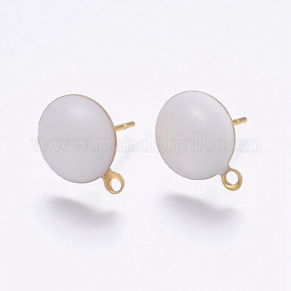 Boucles D'oreilles Pendantes Perle D'eau Douce Beige Et Cristal - Argenté, Neuf Sans Emballage