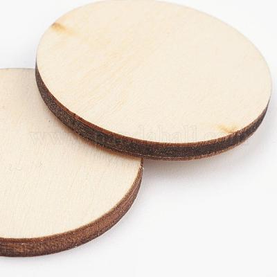 Holz Cabochons&nbsp;WOOD-WH0004-30mm-01-1