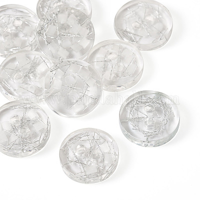 Кнопка 2 отверстие смолы&nbsp;BUTT-TAC0007-01B-1