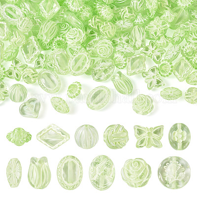 100g transparente Acrylperlen&nbsp;OACR-TA0003-22D-1