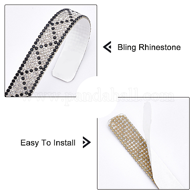 Wholesale Car Door Handle Bling Rhinestones Stickers 