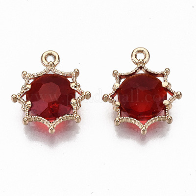 Граненые подвески стекла&nbsp;LS-GLAA-S191-002A-G-NR-1