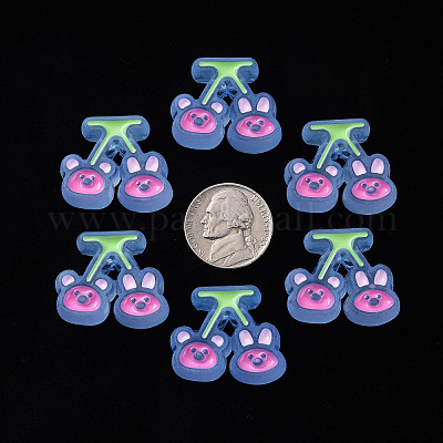 Прозрачные акриловые бусины X-MACR-S374-04B-04-1