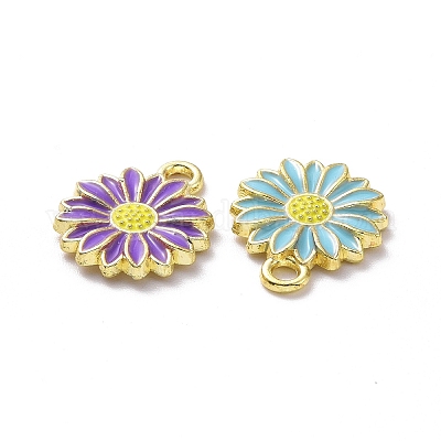 Подвески из эмали и сплава&nbsp;ENAM-A139-05G-1