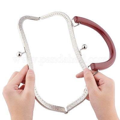 10 Clips Métalliques Pour Sac à Main – Cadre Flexible 100 Mm – Fabrication DIY (Neuf)