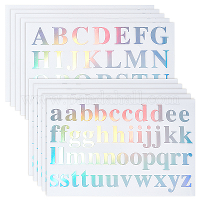 Wholesale AHANDMAKER 20 Sheets 710 Pcs Alphabet Stickers