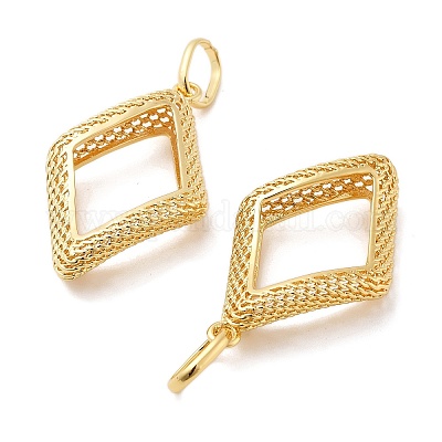 Латунные подвески&nbsp;KK-A249-09G-1