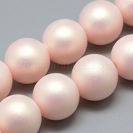 Perles surlignées en acrylique peintes à la bombe ACRP-Q026-25mm-04-1