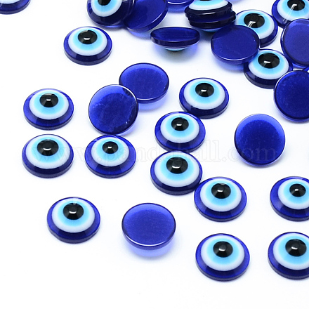Cabochons de la resina de mal de ojo X-CRES-S612-12mm-1