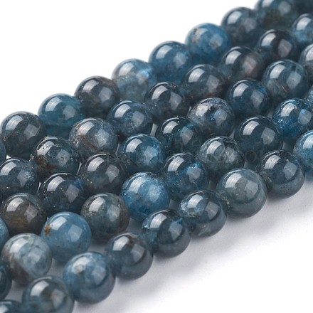 Chapelets de perles en apatite naturelle G-F627-07-B-1
