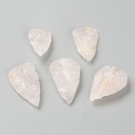 Perles de quartz rose naturelles brutes G-H254-41-1