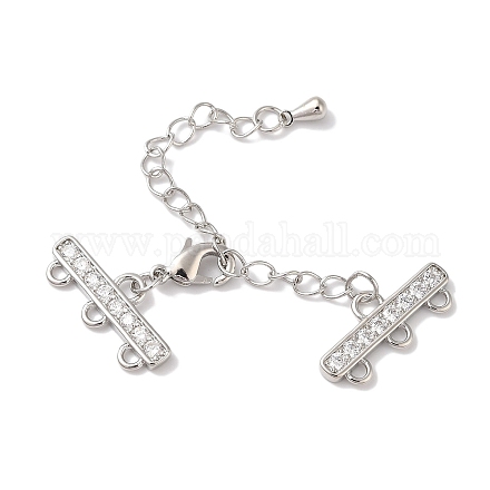 Латунный удлинитель цепи из циркония KK-L216-004B-P-1
