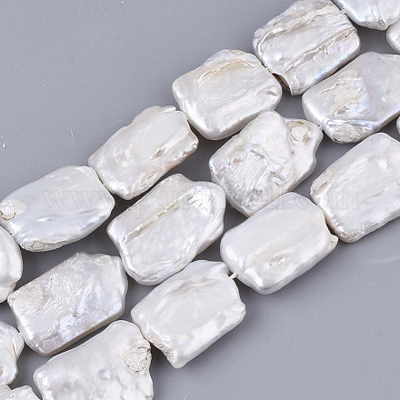 Perle baroque naturelle perles de perles de keshi PEAR-Q015-002B-01-1