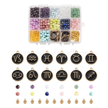 Kits de fabrication de bracelets de pierres de naissance bricolage G-LS0001-62-1