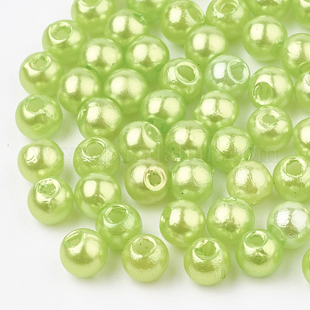 Perles en plastique ABS OACR-Q004-6mm-05-1