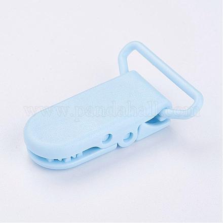 Clip plástico ecológico del tenedor del chupete del bebé KY-K001-A04-1
